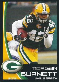 2012 Green Bay Packers Police - Town of Brookfield Police Department #18 Morgan Burnett Front