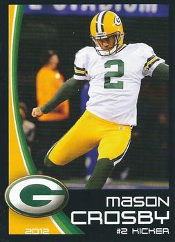 2012 Green Bay Packers Police - Town of Brookfield Police Department #19 Mason Crosby Front