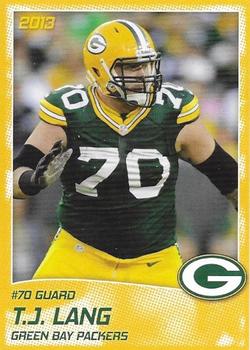 2013 Green Bay Packers Police - Amery Police Department #8 T.J. Lang Front