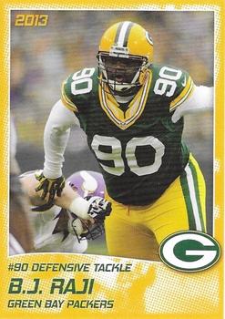 2013 Green Bay Packers Police - Amery Police Department #13 B.J. Raji Front