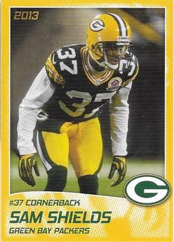 2013 Green Bay Packers Police - Amery Police Department #19 Sam Shields Front