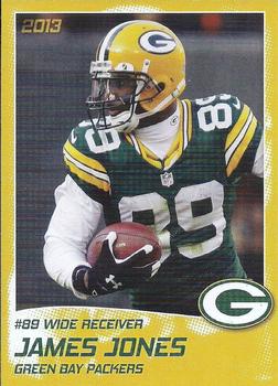 2013 Green Bay Packers Police - Town of Brookfield Police Department #4 James Jones Front