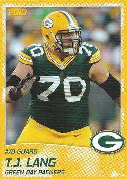 2013 Green Bay Packers Police - Town of Brookfield Police Department #8 T.J. Lang Front