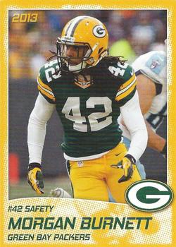 2013 Green Bay Packers Police - Town of Brookfield Police Department #18 Morgan Burnett Front