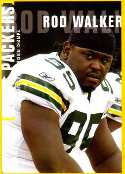 2003 Green Bay Packers Police - Appleton Police Department #19 Rod Walker Front