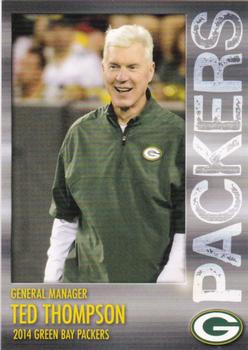2014 Green Bay Packers Police - Amery Police Department #1 Ted Thompson Front