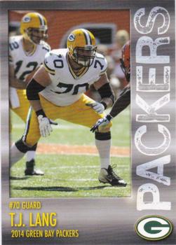 2014 Green Bay Packers Police - Amery Police Department #6 T.J. Lang Front