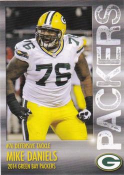 2014 Green Bay Packers Police - Amery Police Department #12 Mike Daniels Front