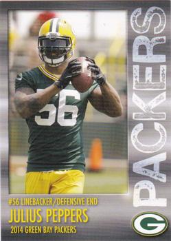 2014 Green Bay Packers Police - Amery Police Department #18 Julius Peppers Front