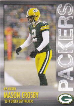 2014 Green Bay Packers Police - Amery Police Department #19 Mason Crosby Front
