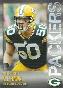 2014 Green Bay Packers Police - Town of Brookfield Police Department, Express Towing and Recovery Inc. #13 A.J. Hawk Front
