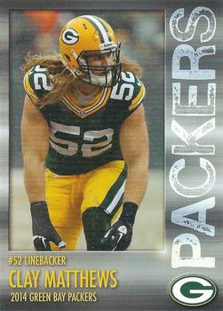 2014 Green Bay Packers Police - Town of Brookfield Police Department, Express Towing and Recovery Inc. #14 Clay Matthews Front