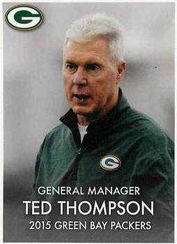 2015 Green Bay Packers Police - Amery Police Department #1 Ted Thompson Front