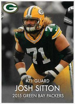 2015 Green Bay Packers Police - Amery Police Department #8 Josh Sitton Front