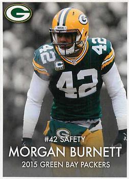2015 Green Bay Packers Police - Amery Police Department #16 Morgan Burnett Front