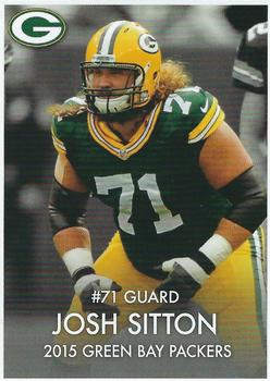 2015 Green Bay Packers Police - Support your local Police Department and Fire Department #8 Josh Sitton Front