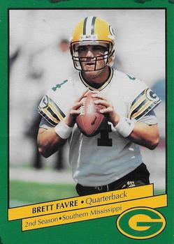 1992 Green Bay Packers Police - Manitowoc Police Dept #14 Brett Favre Front