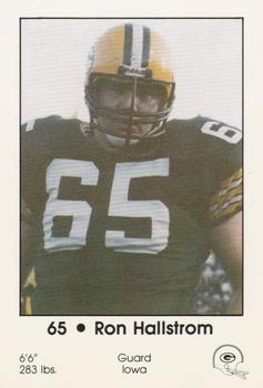 1985 Green Bay Packers Police - Sturgeon Bay Police Department #4 Ron Hallstrom Front