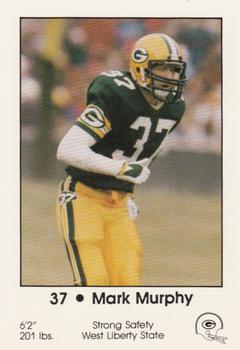 1985 Green Bay Packers Police - Sturgeon Bay Police Department #10 Mark Murphy Front