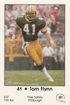 1985 Green Bay Packers Police - Sturgeon Bay Police Department #14 Tom Flynn Front