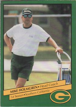 1992 Green Bay Packers Police - Copps Food Center, Your Local Law Enforcement Agency #8 Mike Holmgren Front