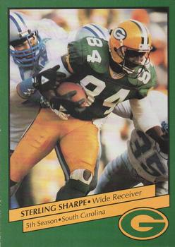 1992 Green Bay Packers Police - Copps Food Center, Your Local Law Enforcement Agency #20 Sterling Sharpe Front