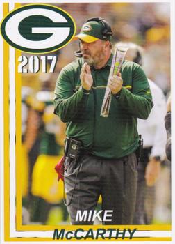 2017 Green Bay Packers Police - Stevens Point and the Town of Hull (Portage County) Fire Department #2 Mike McCarthy Front