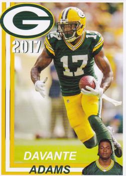 2017 Green Bay Packers Police - Stevens Point and the Town of Hull (Portage County) Fire Department #6 Davante Adams Front