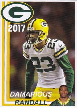 2017 Green Bay Packers Police - Stevens Point and the Town of Hull (Portage County) Fire Department #17 Damarious Randall Front