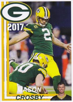 2017 Green Bay Packers Police - Stevens Point and the Town of Hull (Portage County) Fire Department #20 Mason Crosby Front