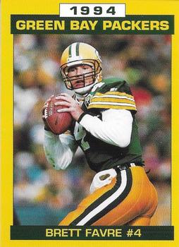 1994 Green Bay Packers Police - New Richmond Police Department #7 Brett Favre Front