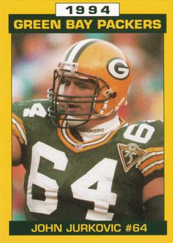 1994 Green Bay Packers Police - New Richmond Police Department #8 John Jurkovic Front