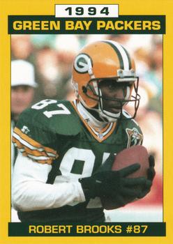 1994 Green Bay Packers Police - New Richmond Police Department #9 Robert Brooks Front