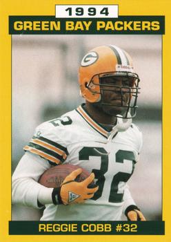 1994 Green Bay Packers Police - New Richmond Police Department #10 Reggie Cobb Front