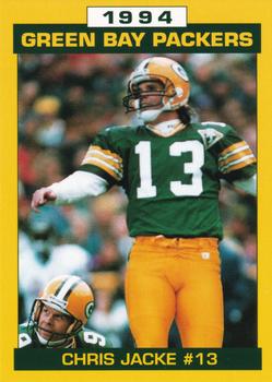 1994 Green Bay Packers Police - New Richmond Police Department #17 Chris Jacke Front
