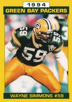 1994 Green Bay Packers Police - New Richmond Police Department #18 Wayne Simmons Front