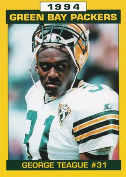 1994 Green Bay Packers Police - New Richmond Police Department #20 George Teague Front