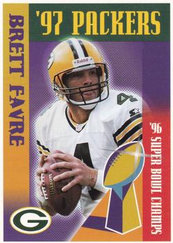 1997 Green Bay Packers Police - New Richmond Police Department, WIXK Radio #4 Brett Favre Front