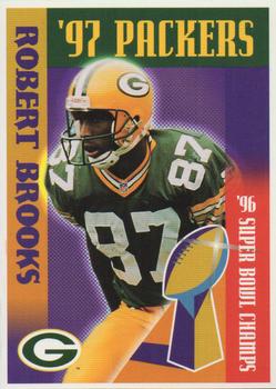 1997 Green Bay Packers Police - New Richmond Police Department, WIXK Radio #9 Robert Brooks Front