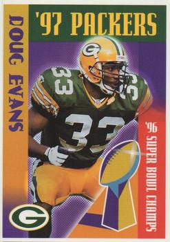 1997 Green Bay Packers Police - New Richmond Police Department, WIXK Radio #14 Doug Evans Front