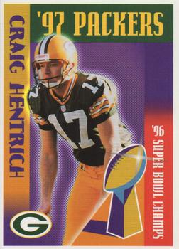 1997 Green Bay Packers Police - New Richmond Police Department, WIXK Radio #17 Craig Hentrich Front