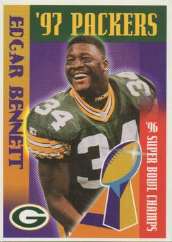 1997 Green Bay Packers Police - New Richmond Police Department, WIXK Radio #20 Edgar Bennett Front