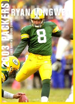 2003 Green Bay Packers Police - New Richmond Police Department, Doyle Farms #3 Ryan Longwell Front