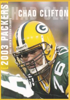 2003 Green Bay Packers Police - New Richmond Police Department, Doyle Farms #12 Chad Clifton Front