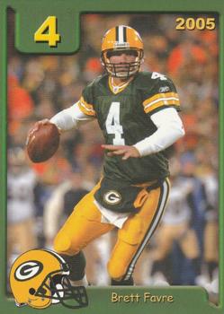 2005 Green Bay Packers Police - Larry Fritsch Cards,Stevens Point and the Town of Hull (Portage County) Fire Dept. #03 Brett Favre Front