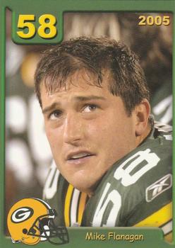 2005 Green Bay Packers Police - Larry Fritsch Cards,Stevens Point and the Town of Hull (Portage County) Fire Dept. #09 Mike Flanagan Front