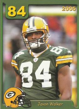 2005 Green Bay Packers Police - Larry Fritsch Cards,Stevens Point and the Town of Hull (Portage County) Fire Dept. #16 Javon Walker Front