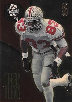 1996 Press Pass - Phone Cards $5 #6 Terry Glenn Front