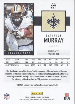 2020 Score #271 Latavius Murray Back