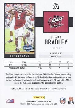 2020 Score #373 Shaun Bradley Back